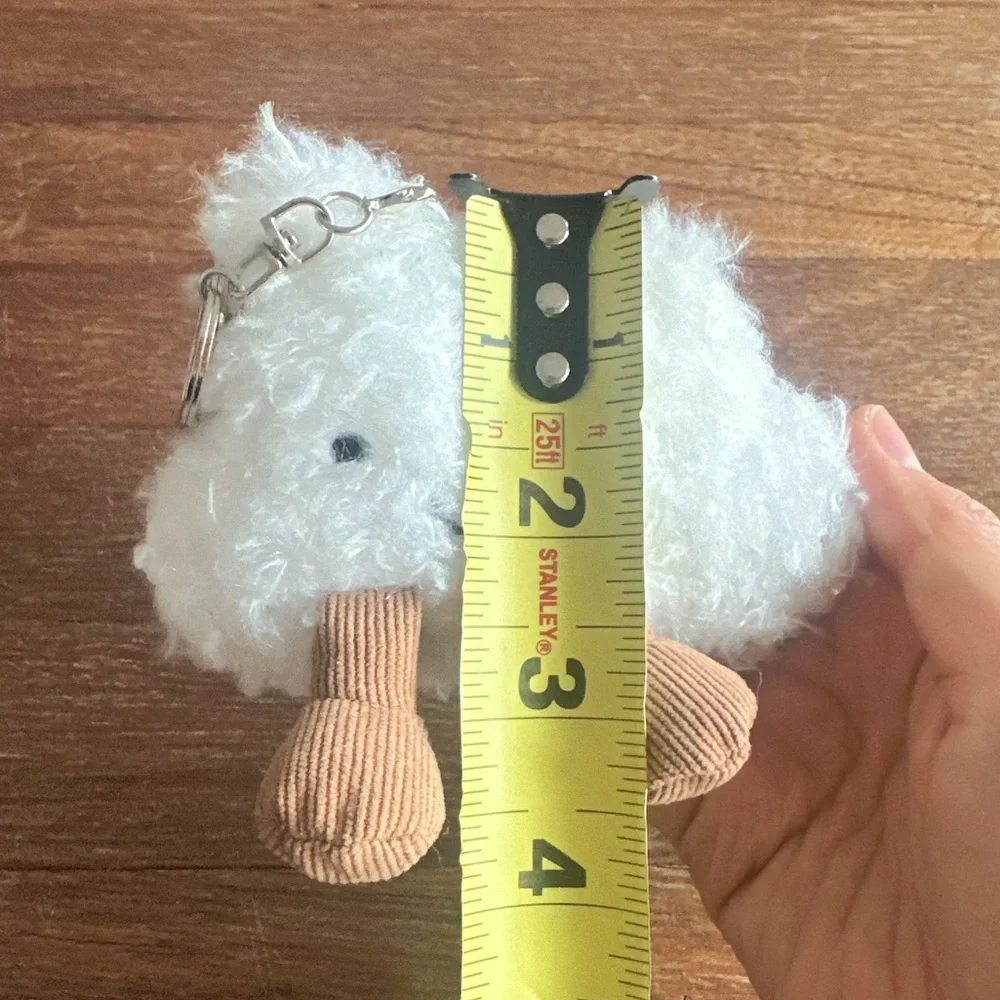 Cloud Plush Keychain Cute Kawaii Bag Charm Soft Stuffed Pendant Gift New